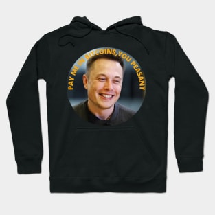 bitcoin elon musk Hoodie